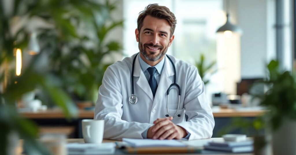 Médecin généraliste en consultation, salaire et revenus en France